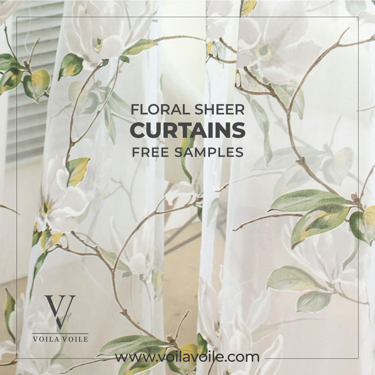 Floral Sheer Curtains Floral Sheer Curtains